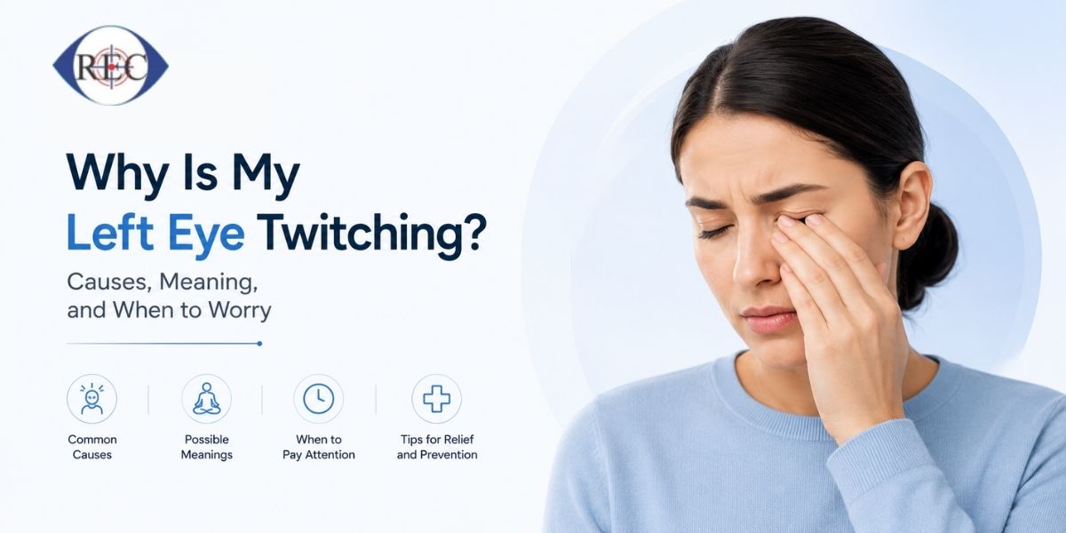 Why Is My Left Eye Twitching? Causes, Meaning, and When to Worry